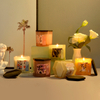 Luxury Customized Private Label Soy Wax Scented Glass Candles with Natural Essential Fragrance Oil 