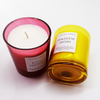 New Luxury Home Decoration 100% Natural Soy Wax with Glass Candle Jars Private Label Scented Candle Wholesale
