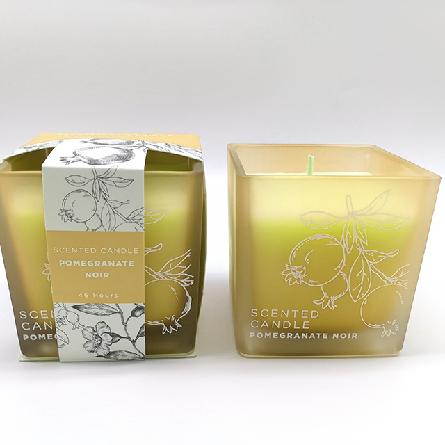 OEM Wholesale Private Label Custom Packing Glass Logo Organic Scented Soy Wax Candle