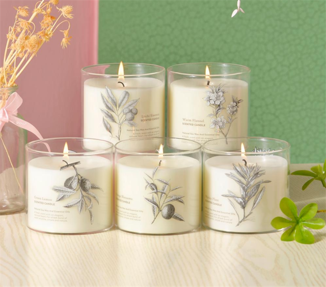 Handmade Paraffin Wax Wholesale Scented Candle Private Label