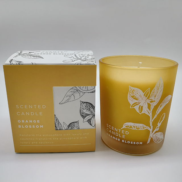 Wholesale Custom Aroma Private Label Soy Wax Candles with Glass Scented Candle for Gift Set